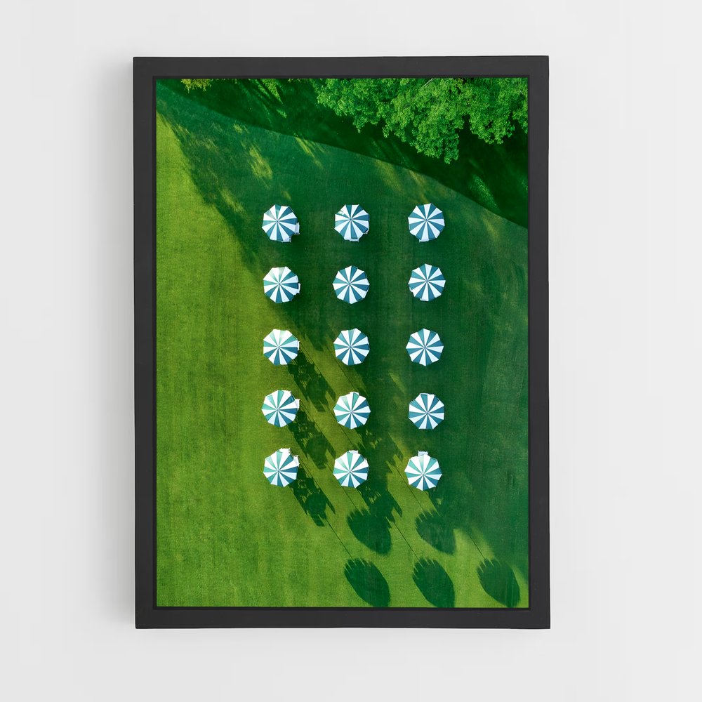 Poster Le Ciel de Augusta – affiche Golf (vue 2)